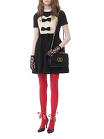 Crepe Couture Short Dress