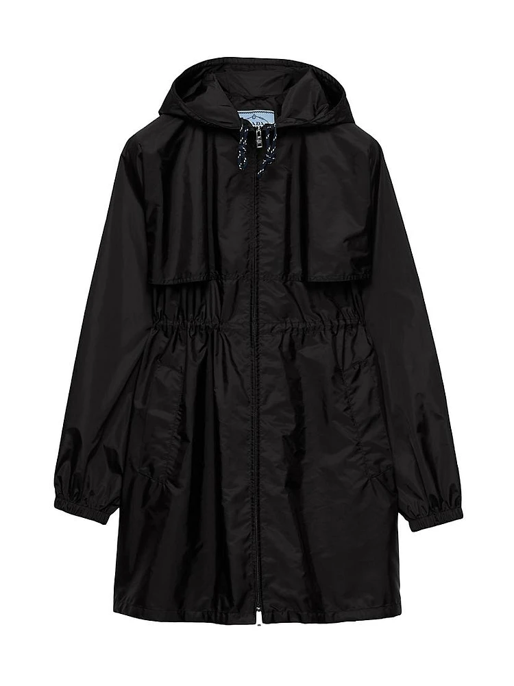 Lightweight Re-Nylon Raincoat