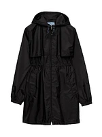 Lightweight Re-Nylon Raincoat