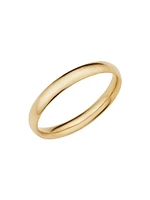 14K Yellow Gold Forever Band Ring