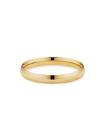 14K Yellow Gold Forever Band Ring