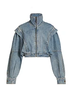 Evie Denim Crop Jacket