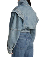 Evie Denim Crop Jacket