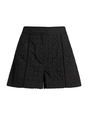 Fabian Cotton Eyelet Shorts