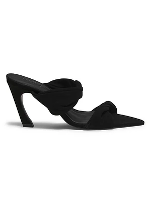 Meline 90MM Twisted Nubuck Sandals