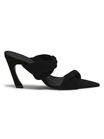 Meline 90MM Twisted Nubuck Sandals