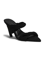 Meline 90MM Twisted Nubuck Sandals