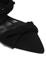 Meline 90MM Twisted Nubuck Sandals