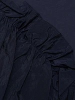 Kendria Ruffled Stretch-Cotton Minidress