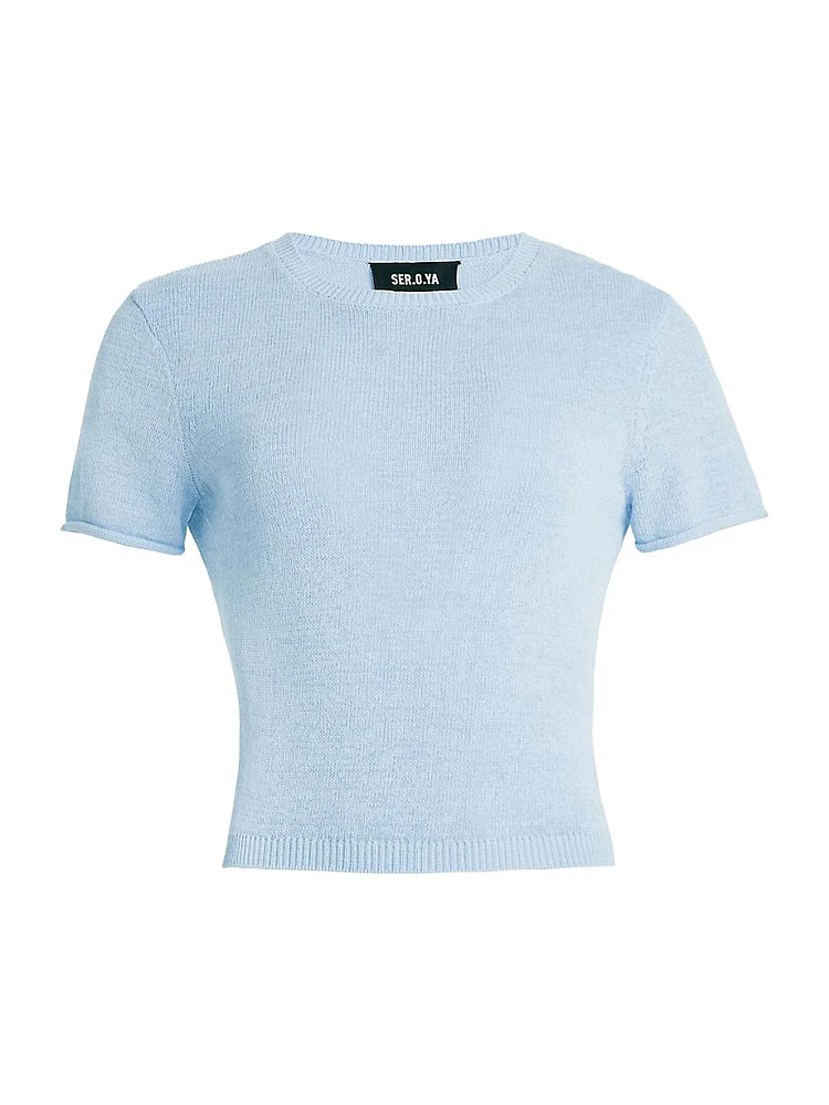 Clare Knit Baby Tee
