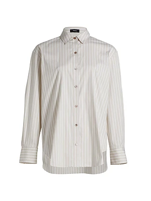 Striped Boyfriend Shirt