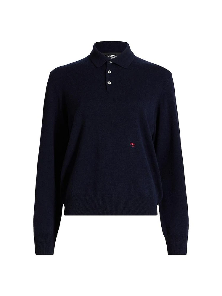 Wool Polo Shirt