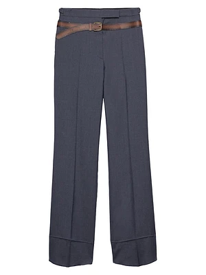 Silk and Mohair Pants