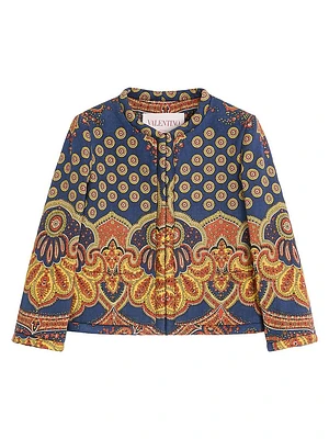 Jacket Gabardine Paisley
