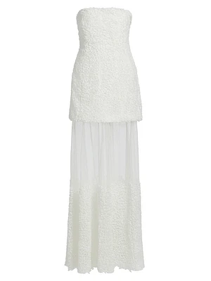 Marella Floral Lace Gown
