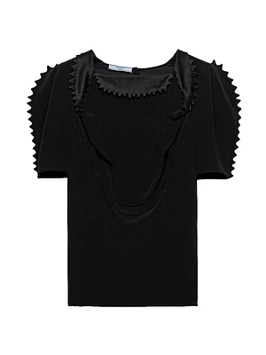 Cady Crepe Top