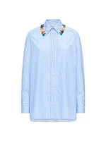 Lyn Tassel Collar Shirt