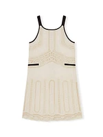 Little Girl's & Lace Sleeveless Dress