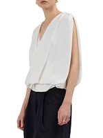 Clara Layered Silk Top