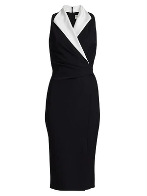 Dani Collared Sleeveless Dress
