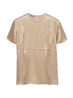 Satin Crepe Top