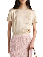 Satin Crepe Top