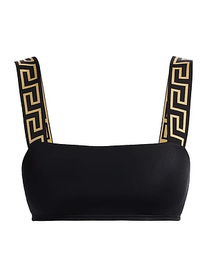 Greek Key Bikini Top
