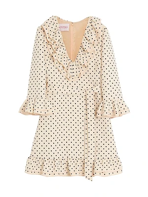 Crepe Couture Short Dress