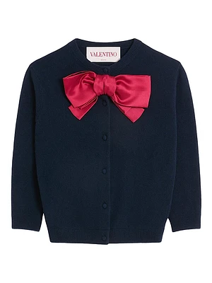 Cardigan with Bow