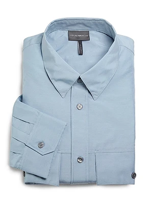Cotton-Silk Sport Shirt