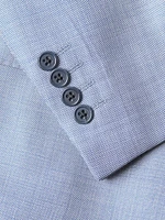 Woven Virgin Wool Single-Breasted Suit