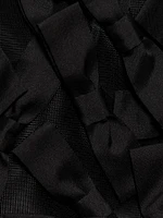 Duchesse Satin Minidress