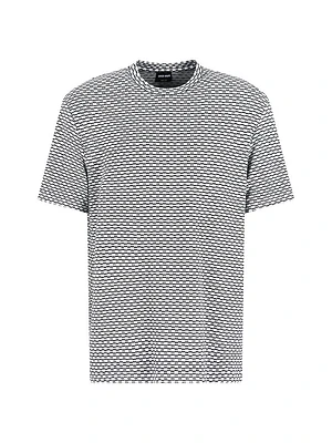 Check Crewneck T-Shirt