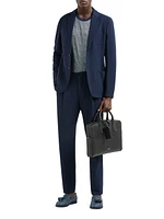 Seersucker Virgin Wool Blazer