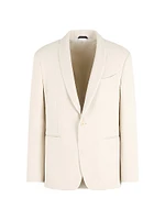 Large Weave Textured Dinner Jacket