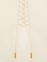 Blouse Linen with Laces