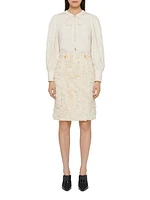 Blouse Linen with Laces