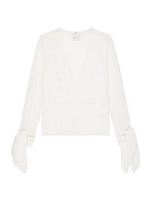 Blouse with Bows Poplin