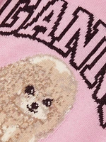 Poodle Wool-Blend Crewneck Sweater
