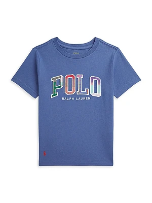 Little Boy's & Logo T-Shirt