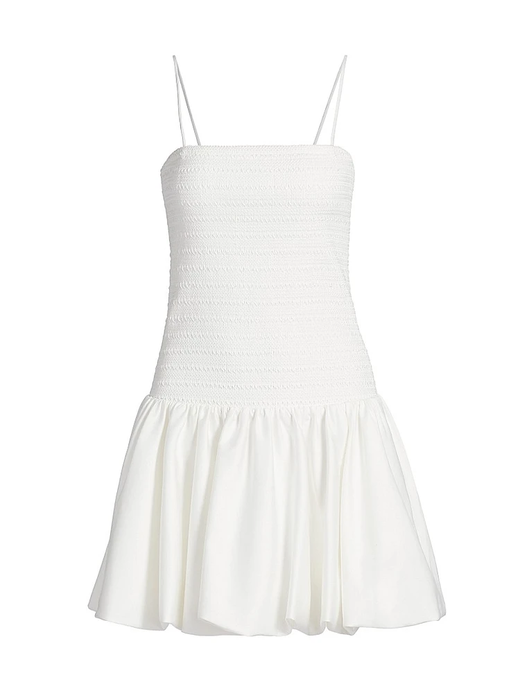 Arden Drop-Waist Bubble Minidress