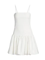 Arden Drop-Waist Bubble Minidress