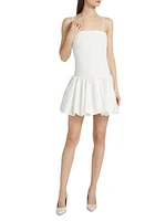 Arden Drop-Waist Bubble Minidress