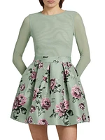 Chara Plt Party Minidress