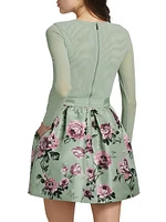 Chara Plt Party Minidress