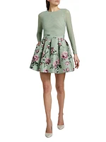 Chara Plt Party Minidress