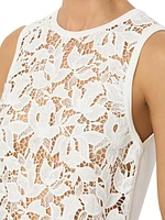 Danielle Lace-Front Shell