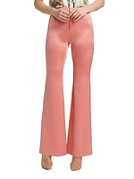 Deanna High-Rise Slim Bootcut Pants