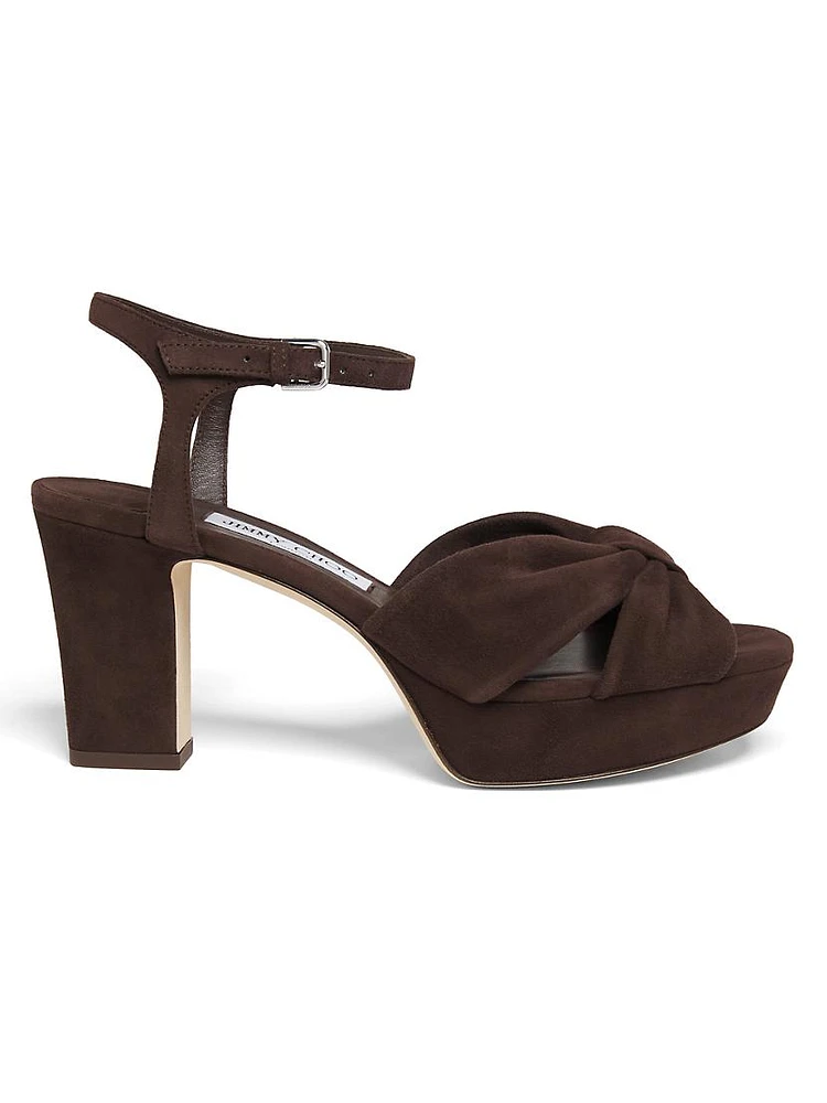 Heloise 80MM Block-Heel Platform Sandals