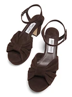 Heloise 80MM Block-Heel Platform Sandals